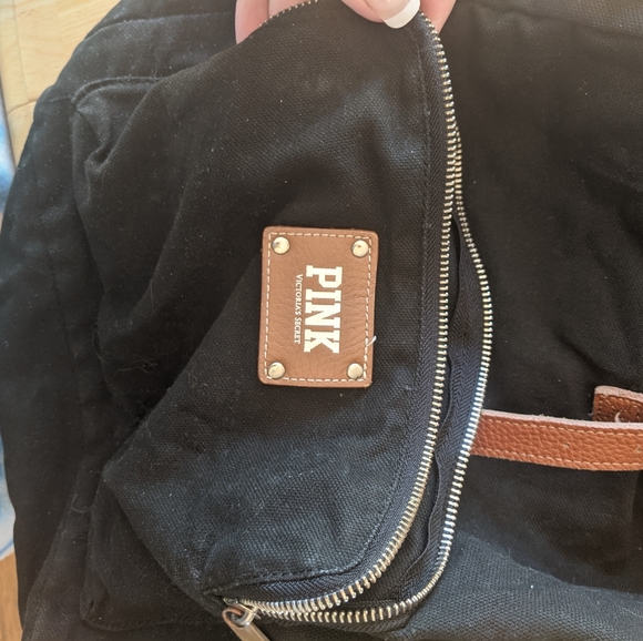 ❤️2/$20❤️ PINK Canvas Backpack - Picture 5 of 9